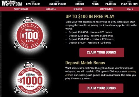 wsop nj promo code|WSOP .